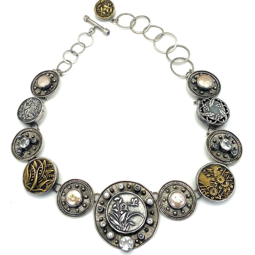 Language of Flowers Collar by Echo of the Dreamer/Mars & Valentine